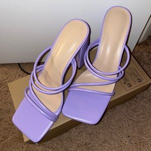 Lavender heels